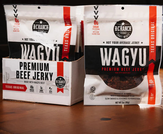 Saddle Up for Flavor: Introducing R-C Ranch Wagyu Beef Jerky