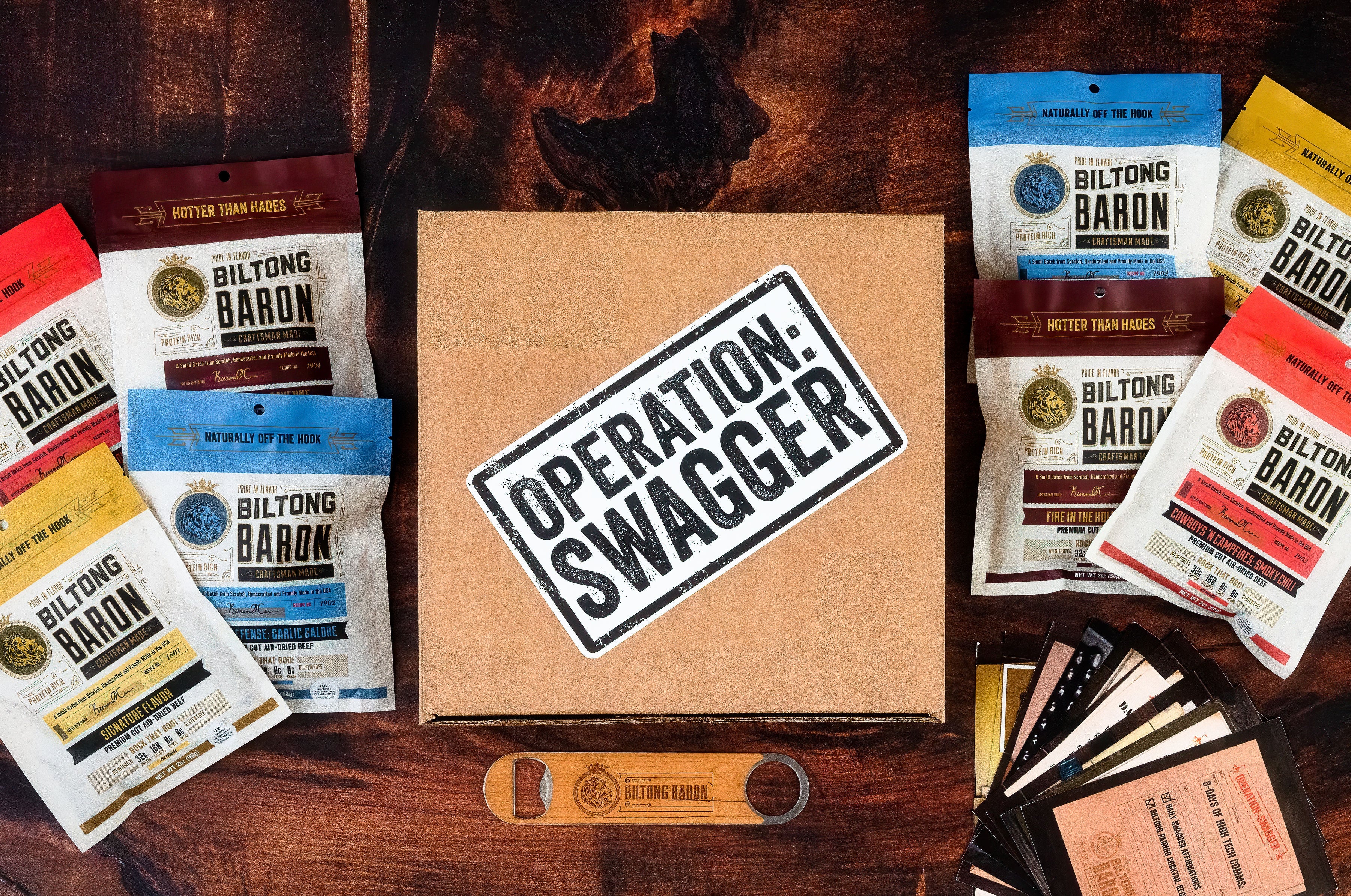 Gift Ready! Operation Swagger Box by Biltong Baron