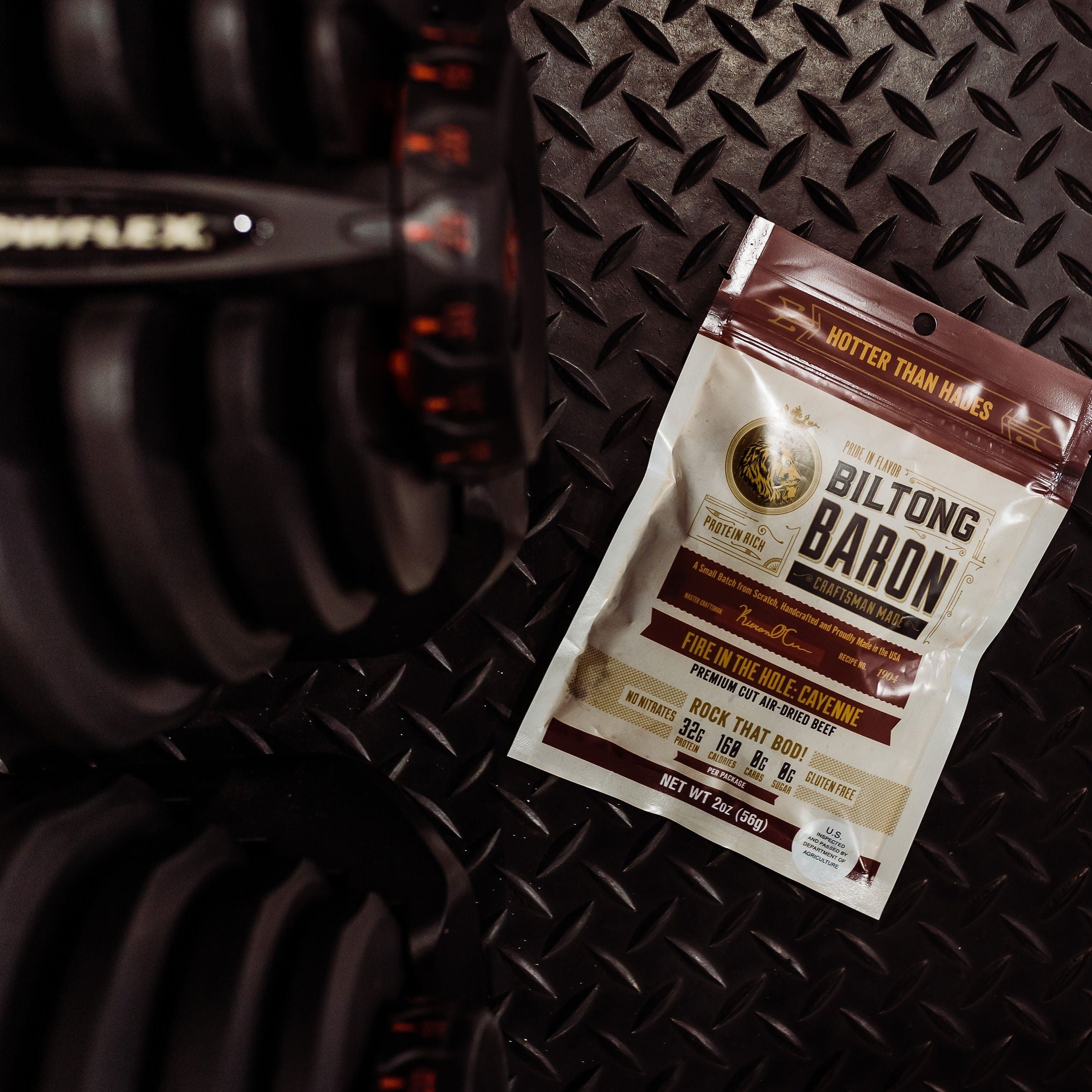 Fire in the Hole: Spicy Cayenne by Biltong Baron