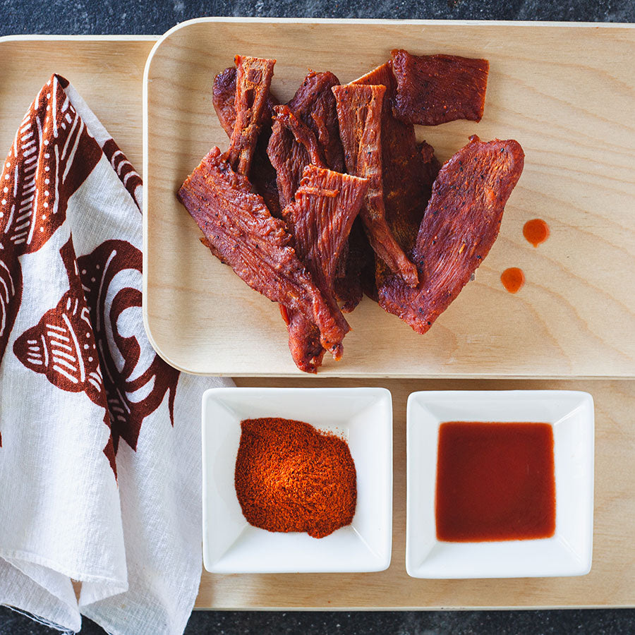 Blazing Buffalo Wing Chicken Jerky (3oz bag)