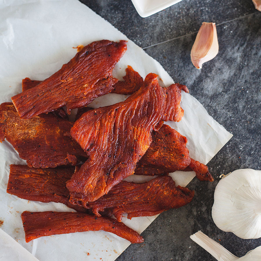 Blazing Buffalo Wing Chicken Jerky (3oz bag)