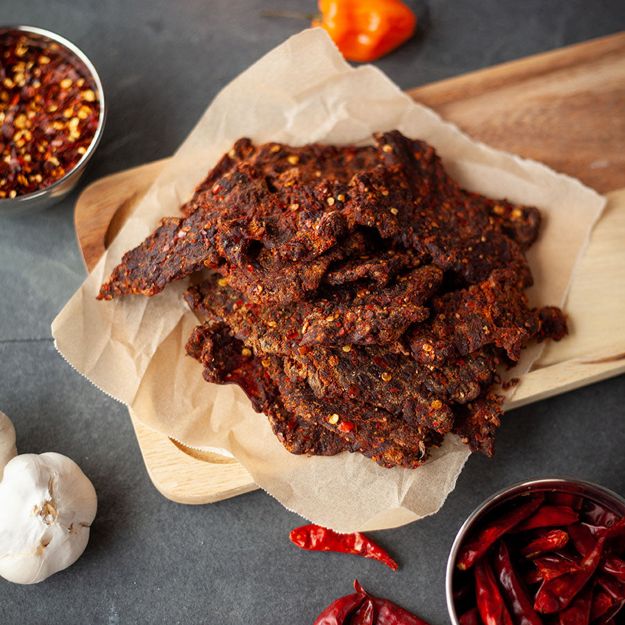 Solar Flare, Extreme Heat Red Pepper, Gourmet Beef Jerky (3oz 3-Pack)