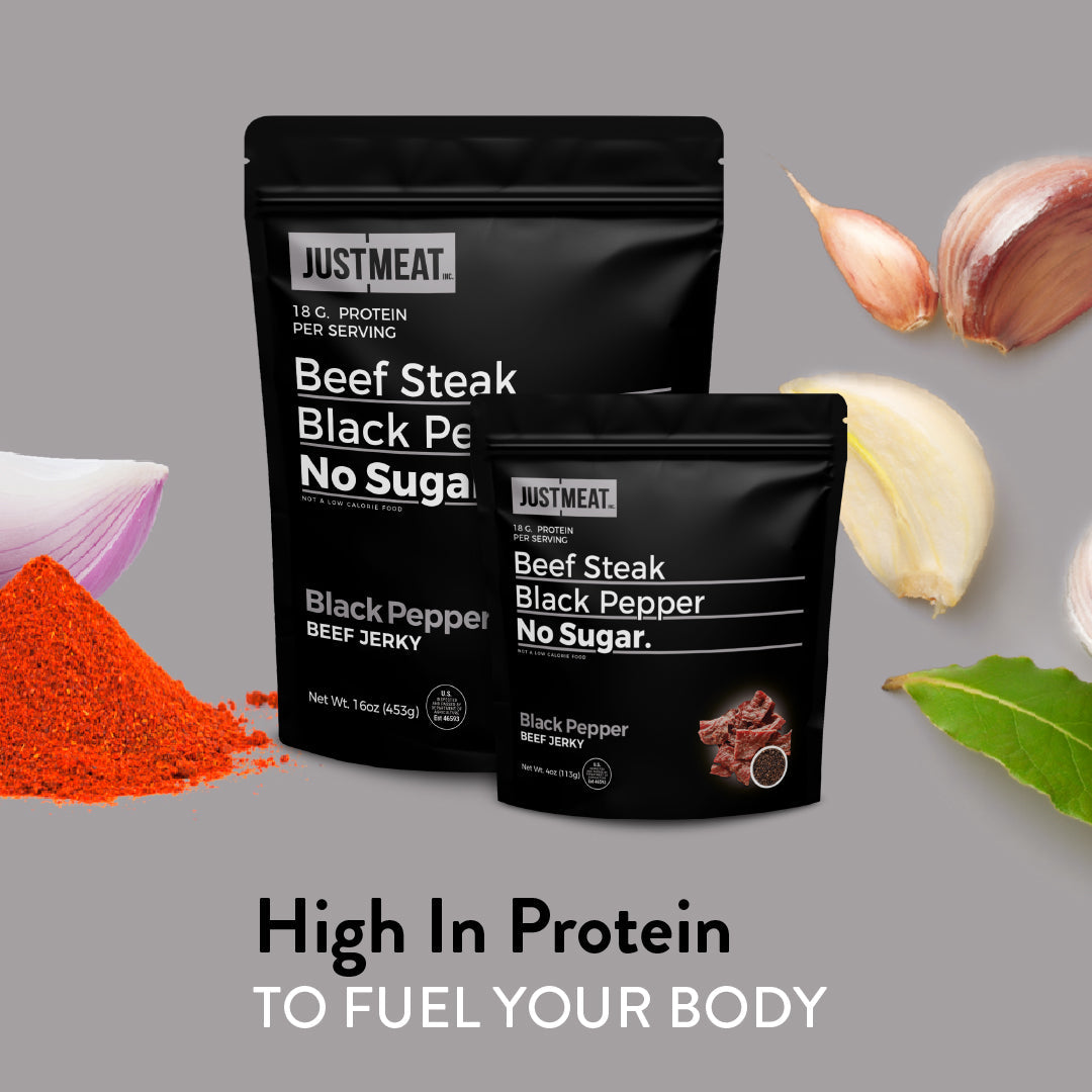 Black Pepper Beef Jerky / 1 by JUSTMEAT