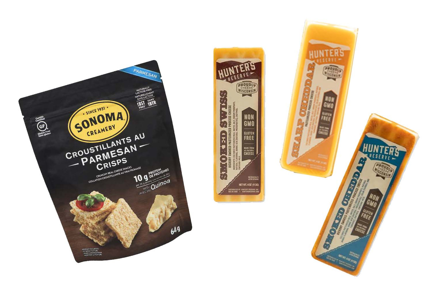 Charcuterie Pairing: Gourmet Cheese and Cracker Sampler by Carnivore Club USA