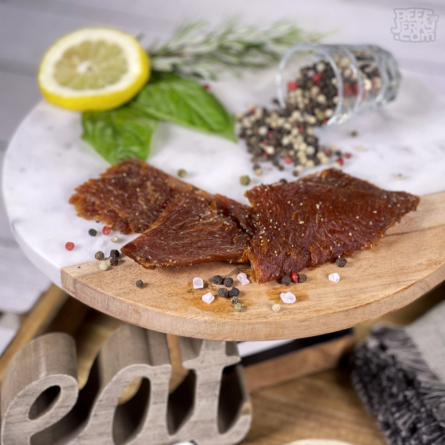 Cracked Pepper Turkey Jerky (3oz bag)