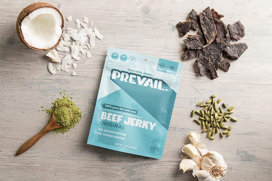 Try PREVAIL for Allergen-Free Grass-Fed Beef Jerky