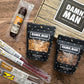 Nuts & Exotic Meats Box by Damn, Man Snacks