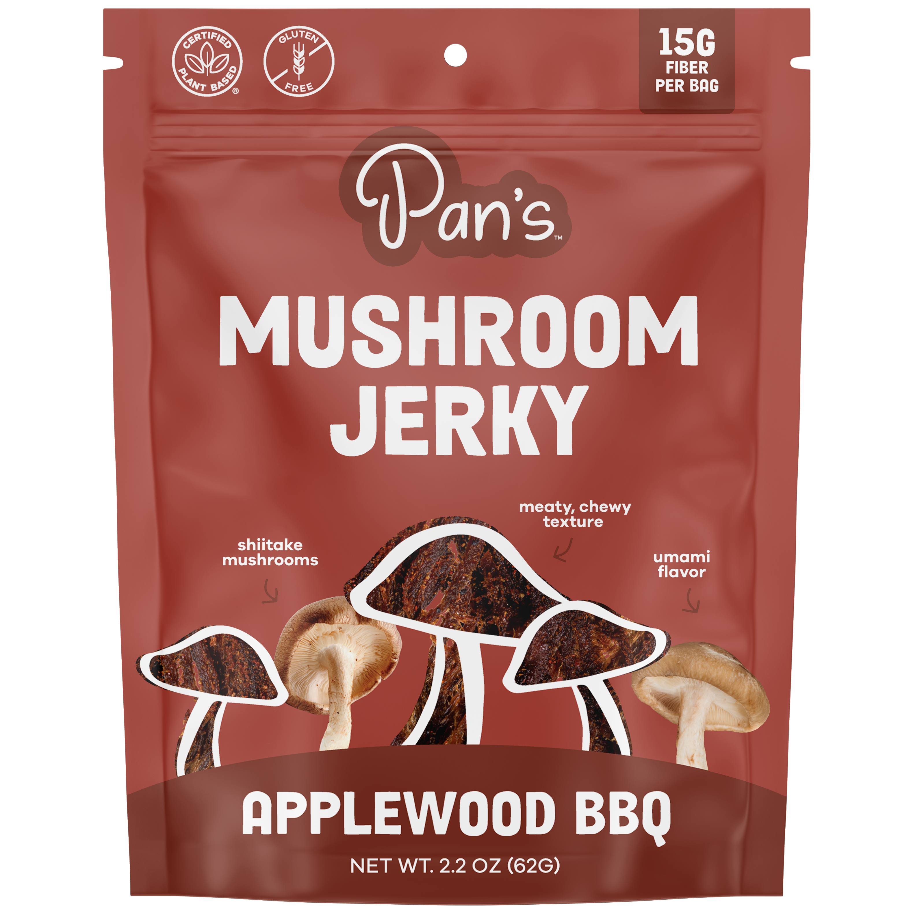 Applewood BBQ Mushroom Jerky