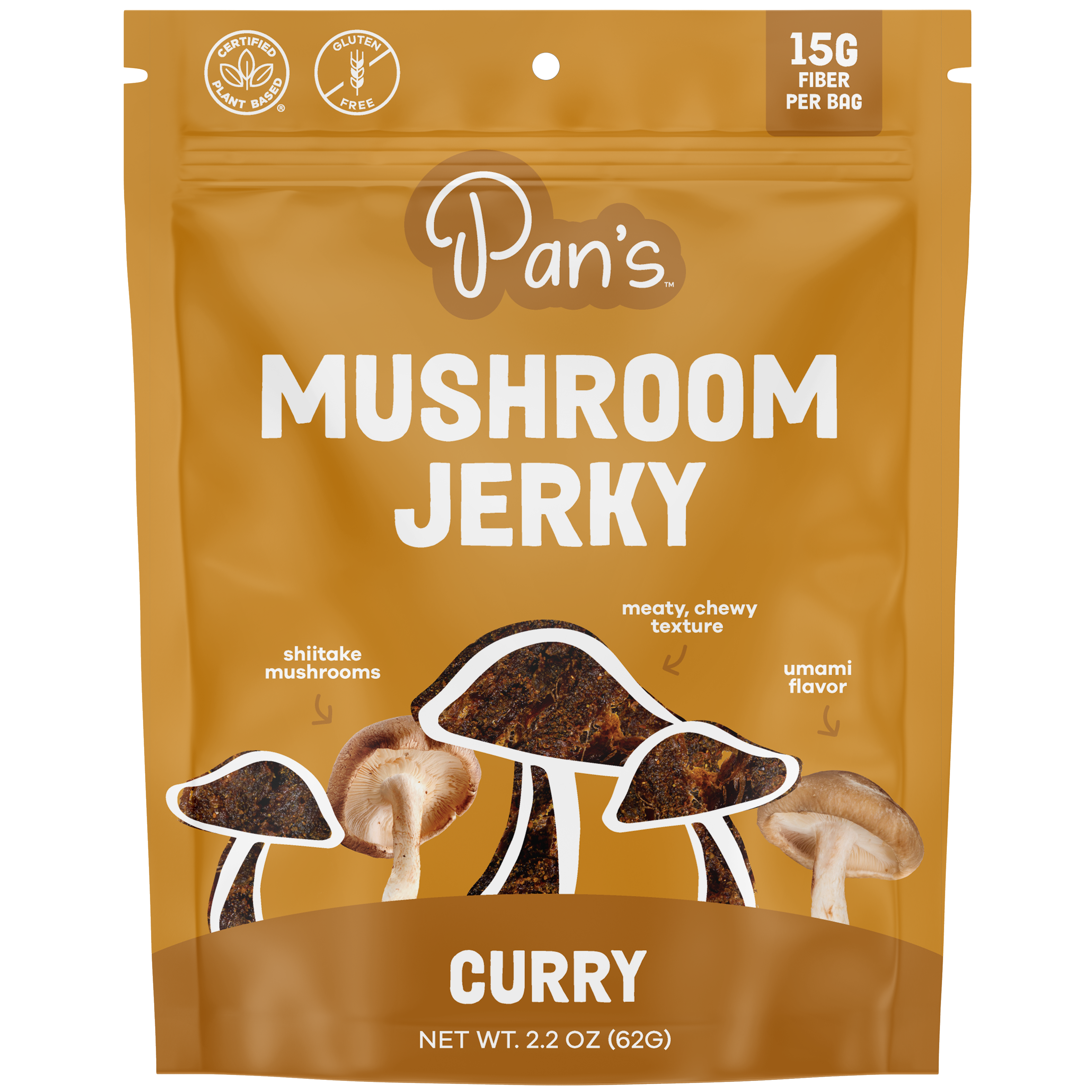Curry Mushroom Jerky