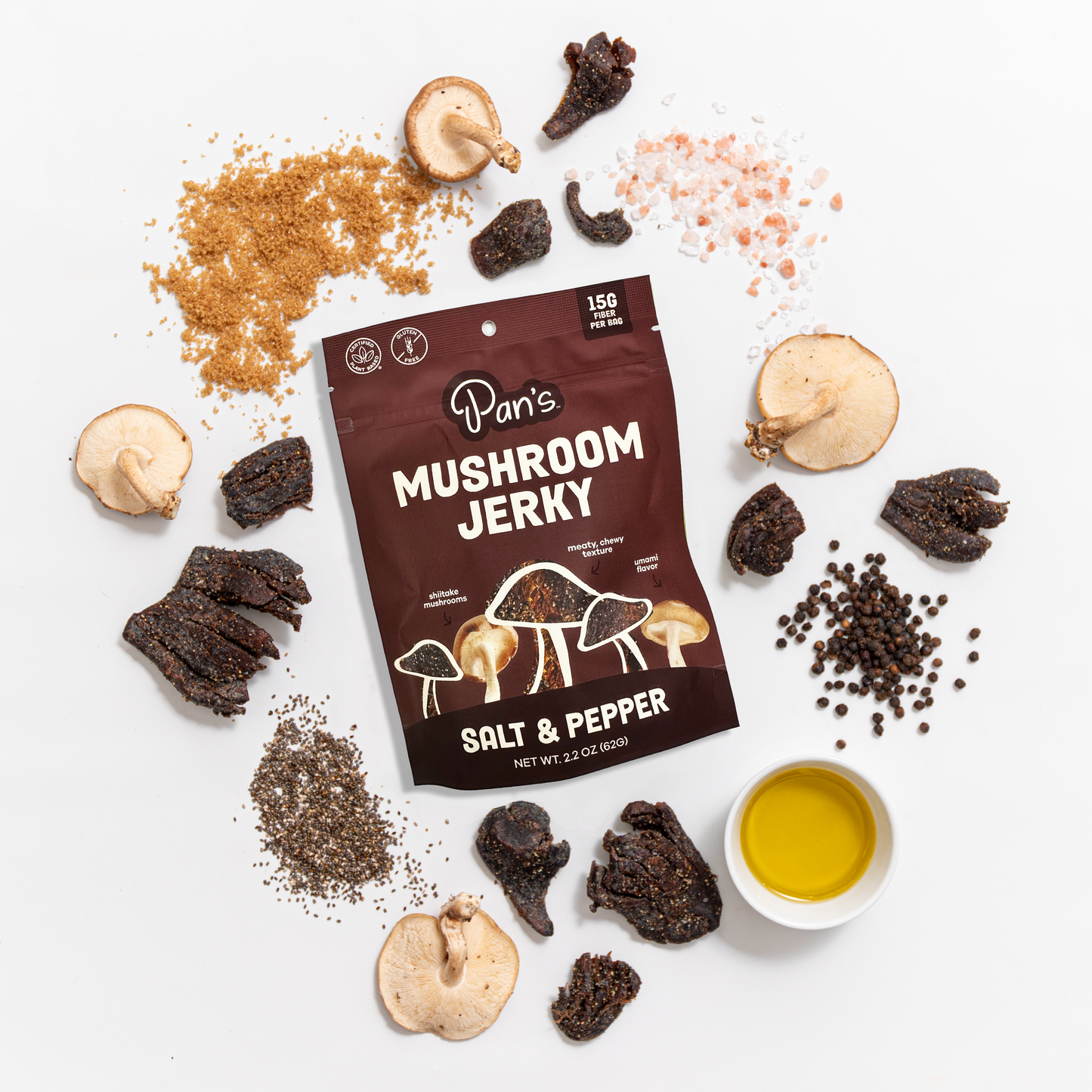 Pan's Mushroom Jerky - The Ultimate Flavor Pack by Pan's Mushroom Jerky