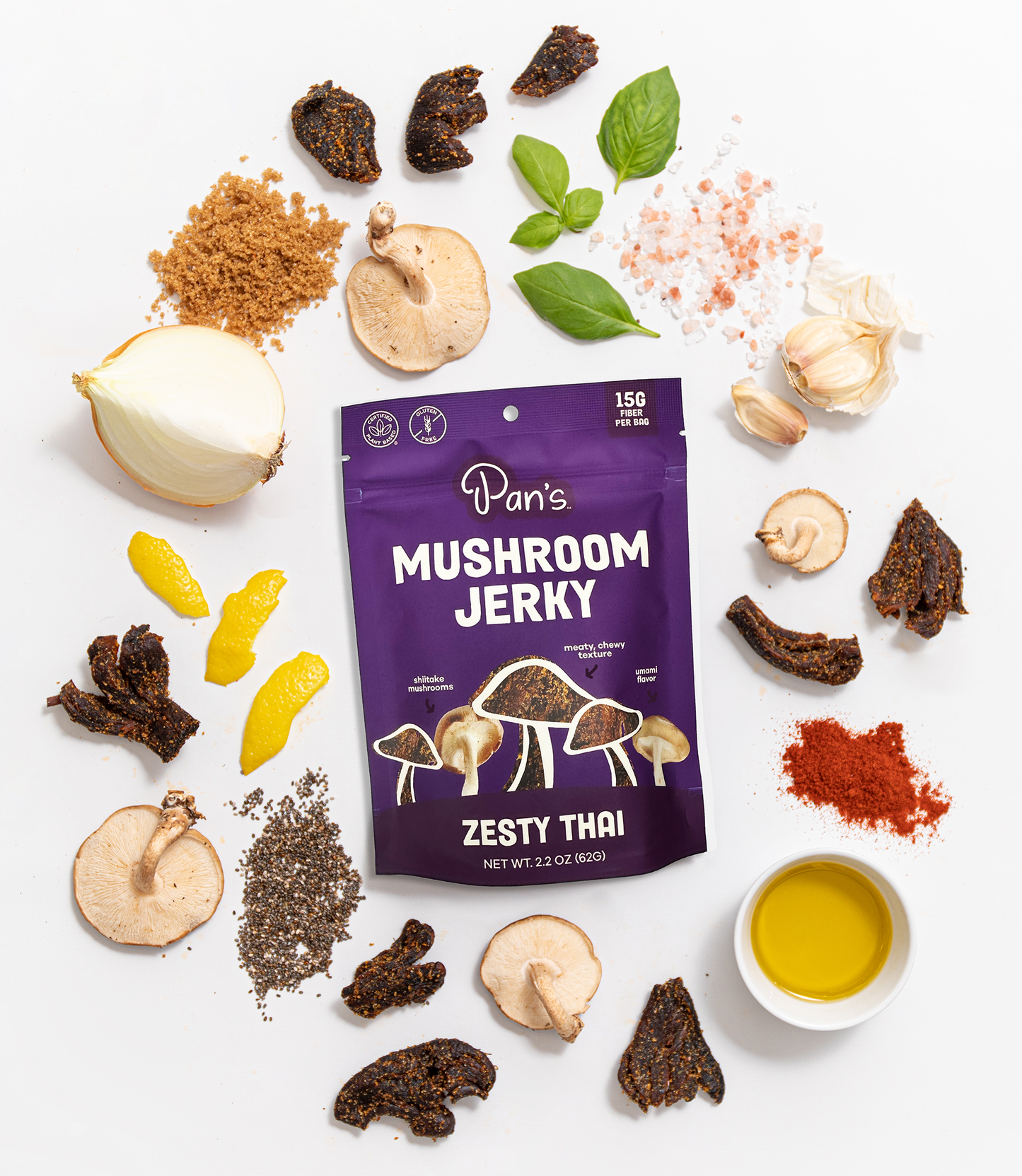 Pan's Mushroom Jerky - The Ultimate Flavor Pack by Pan's Mushroom Jerky