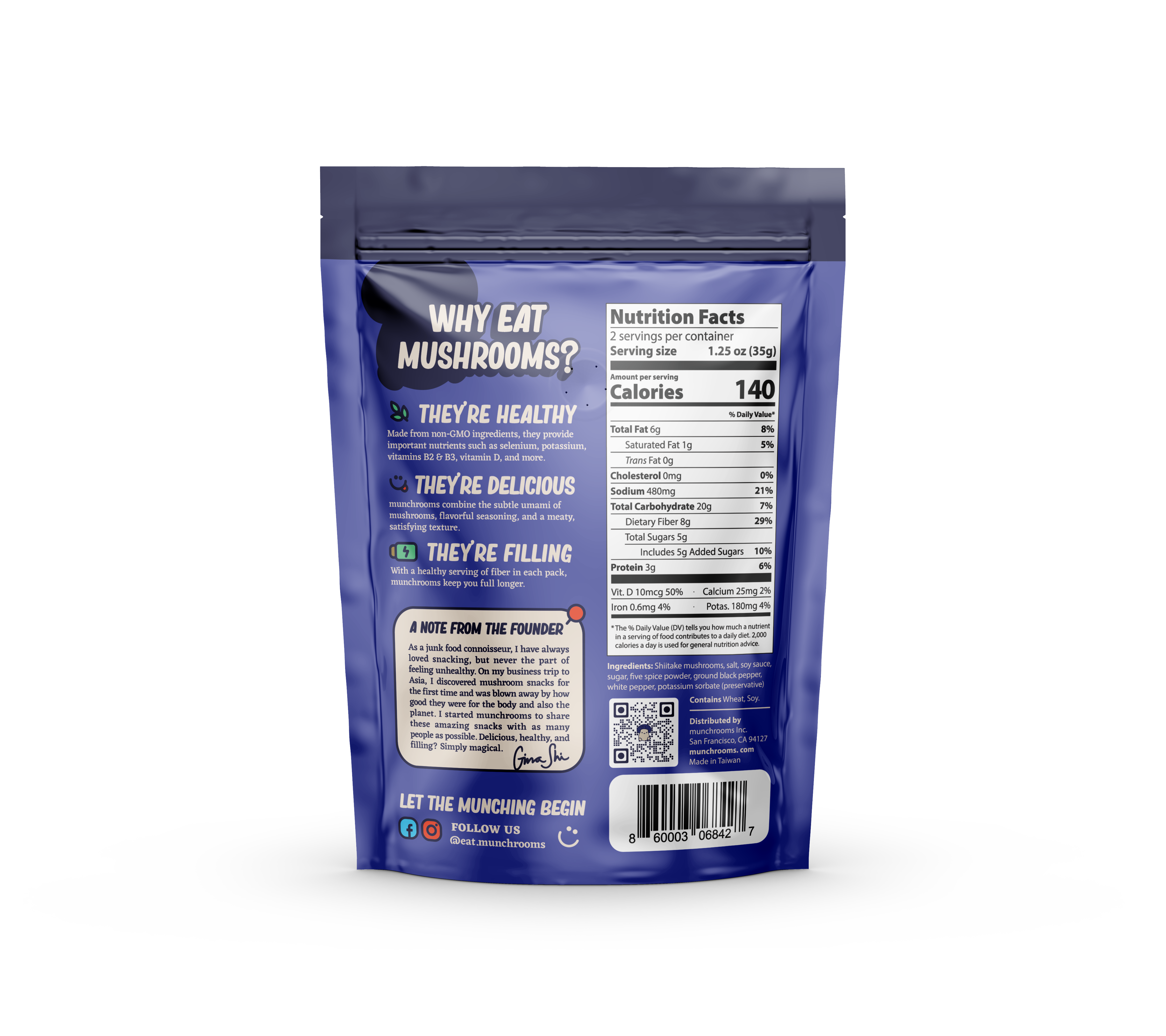 Munchrooms 4-pack Tasting Kit by munchrooms