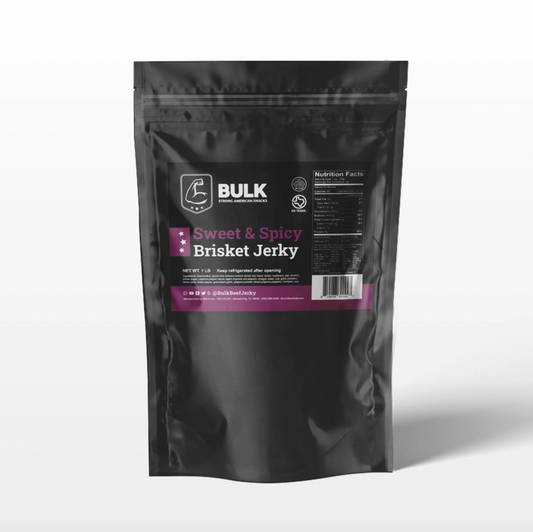 BULK Brisket Jerky - Sweet & Spicy by BULK JERKY