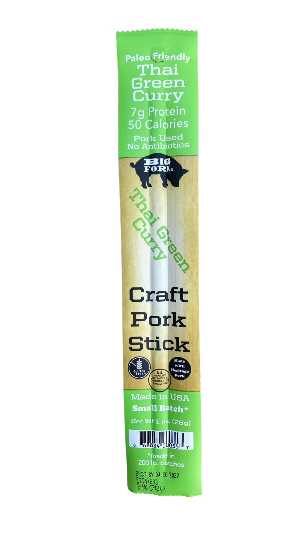 Craft Pork Snack Stick Collection (60 Sticks Total) by Big Fork Brands