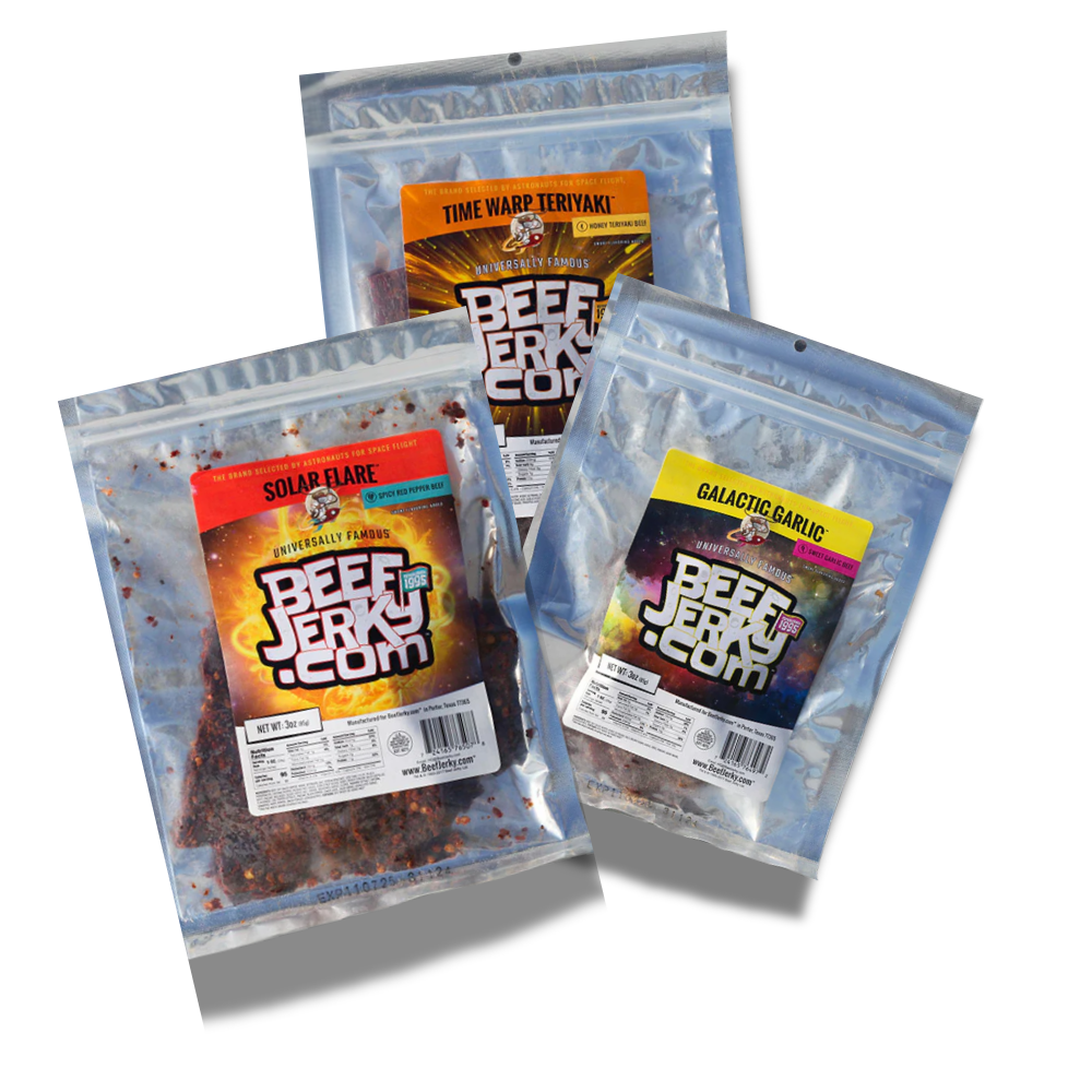 Cosmic Trio Bundle (3oz 3-Pack): Solar Flare, Time Warp Teriyaki and Garlic Galactic
