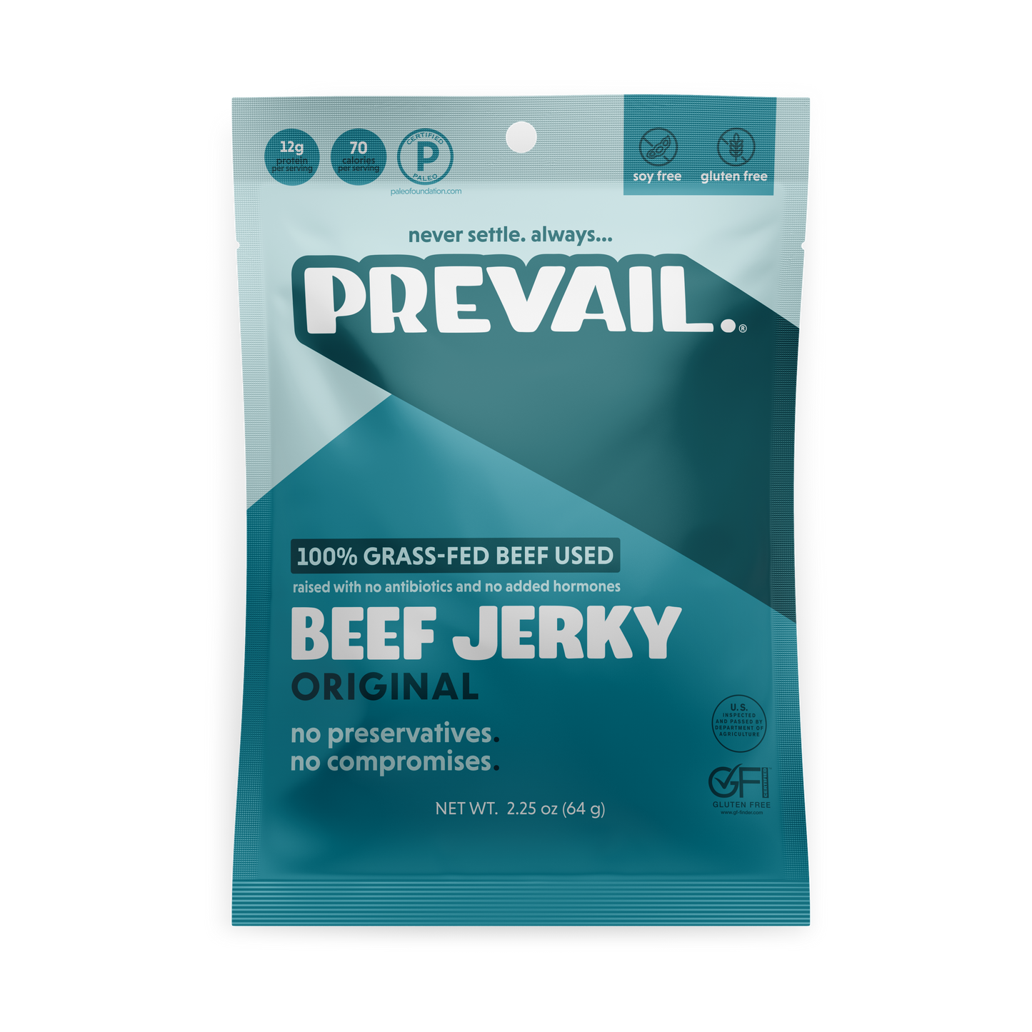Original Beef Jerky 3 Pck by PREVAIL Jerky