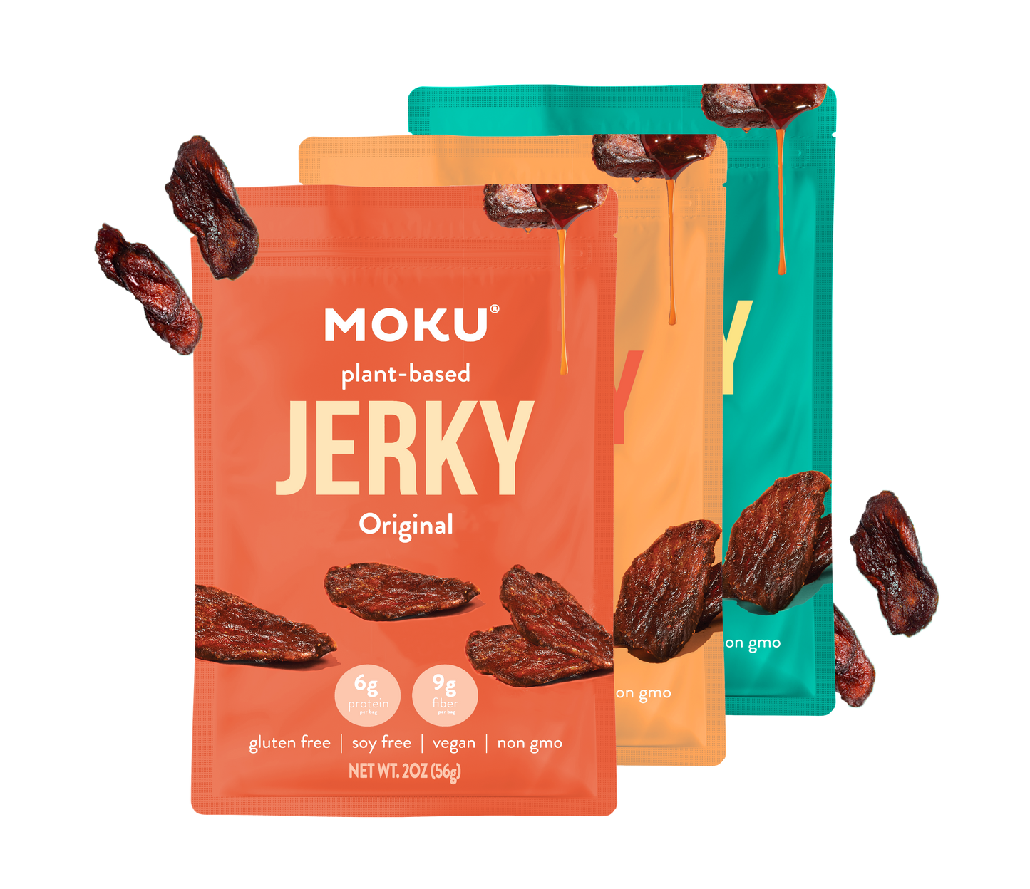 Mushroom Jerky Starter Pack by Moku Foods