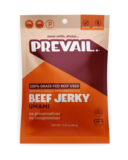 Umami Beef Jerky 3 Pck by PREVAIL Jerky