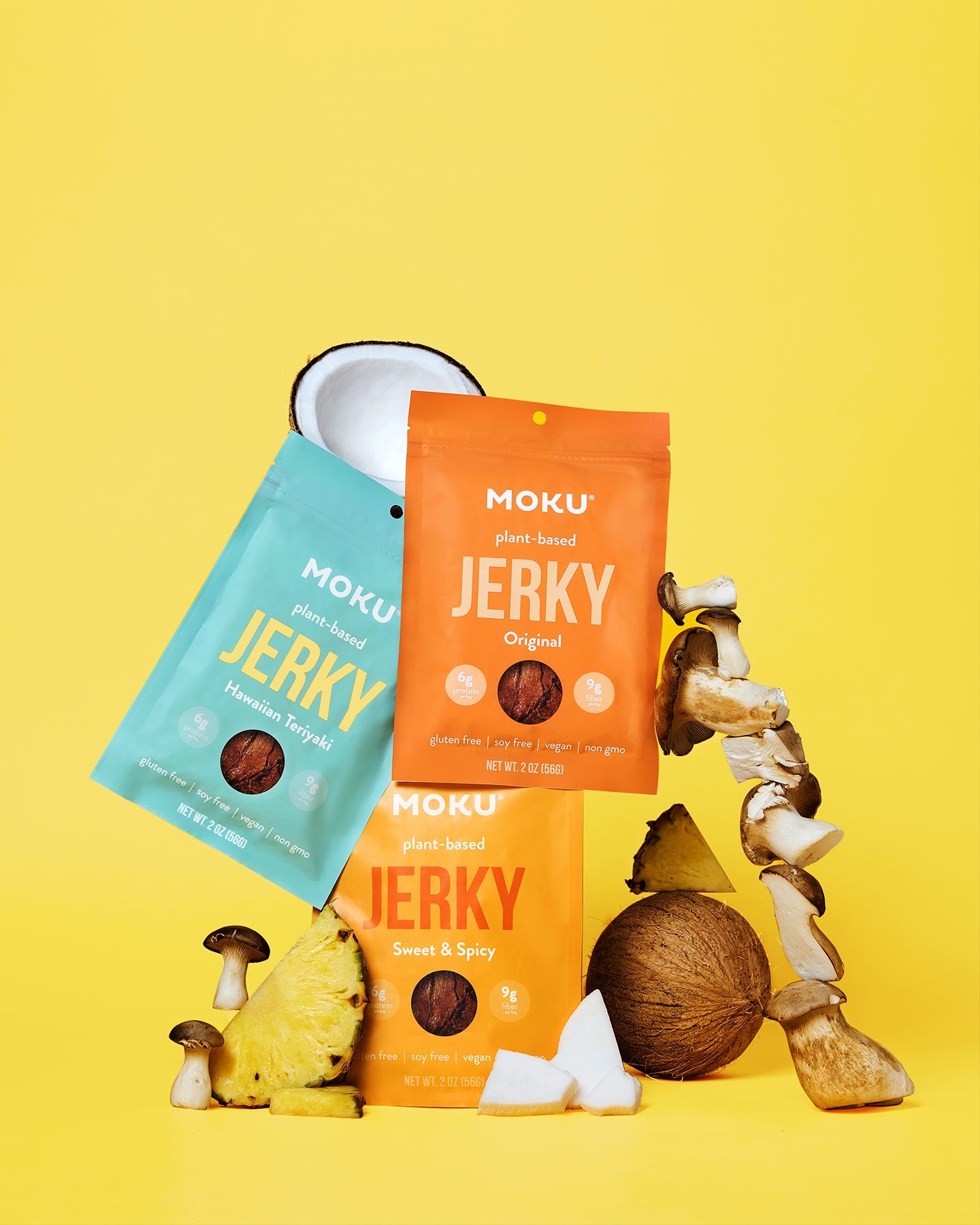 Original Moku Mushroom Jerky by Moku Foods