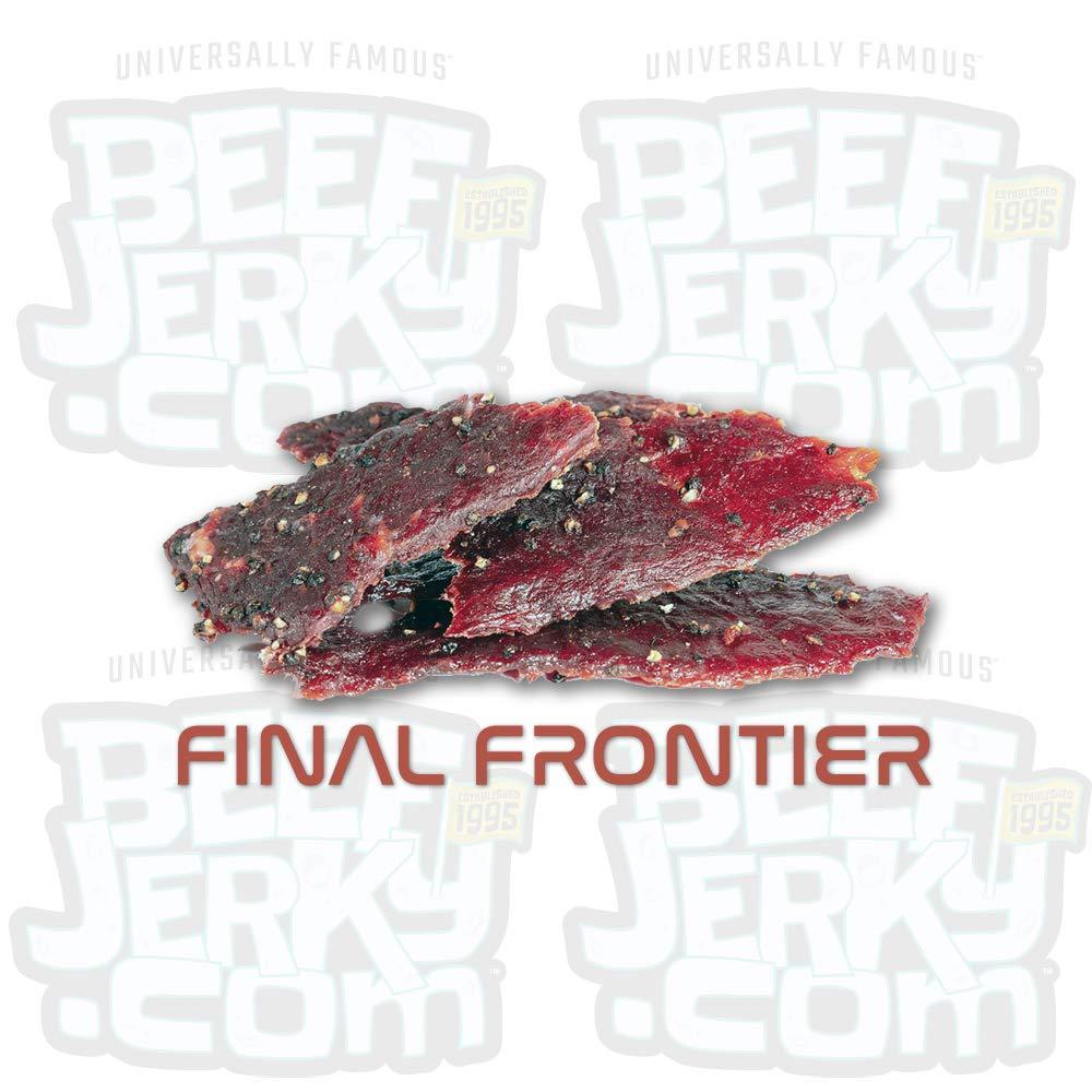 Final Frontier, Cracked Black Pepper, Gourmet Beef Jerky