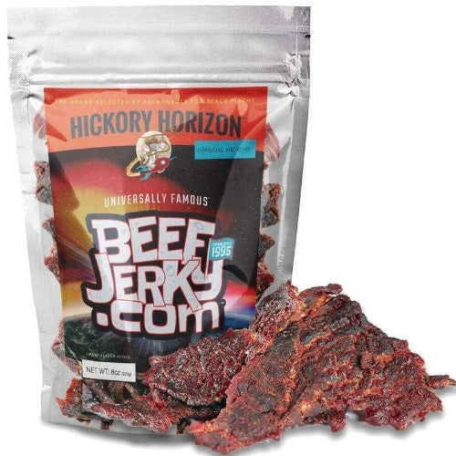 Hickory Horizon, Slow Smoke Hickory, Gourmet Beef Jerky (8oz bag)
