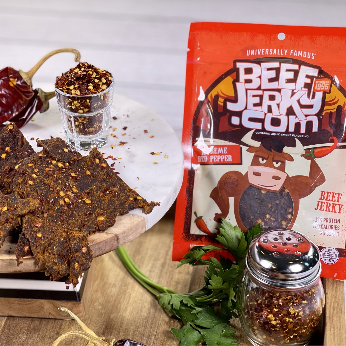 Xtreme Red Pepper Beef Jerky (3oz bag)