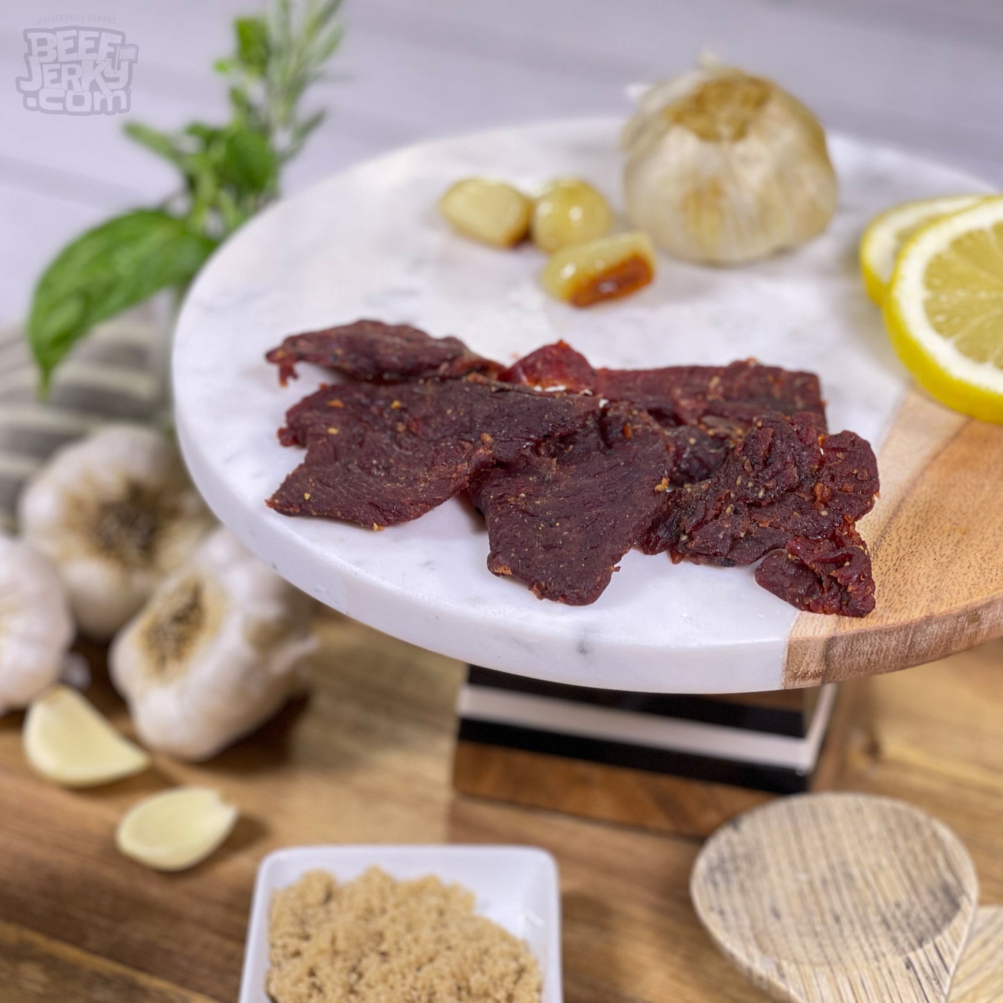 Sweet Garlic Beef Jerky (3oz bag)